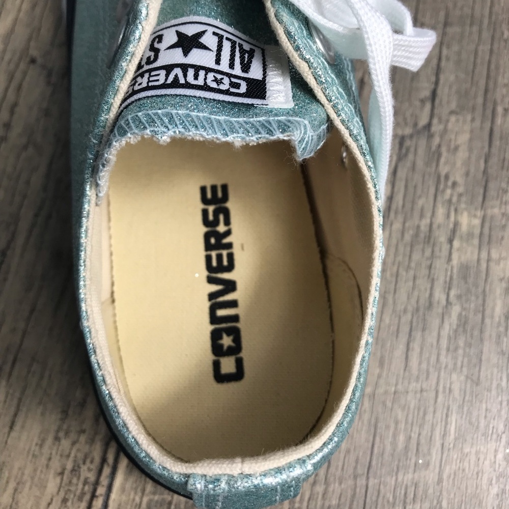 Converse Adult Vulc Ctas OX Glitter Light Blue W - Picture 6 of 7